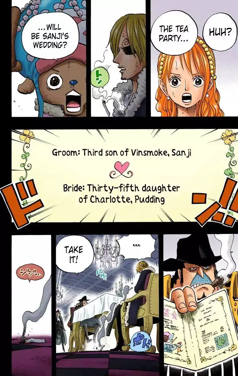 One Piece - Digital Colored Comics Chapter 813 2